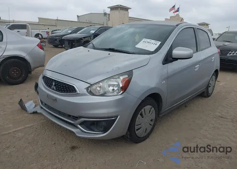 2017 Mitsubishi Mirage Es z USA, uszkodzony, nr VIN ML32A3HJ6HH002758